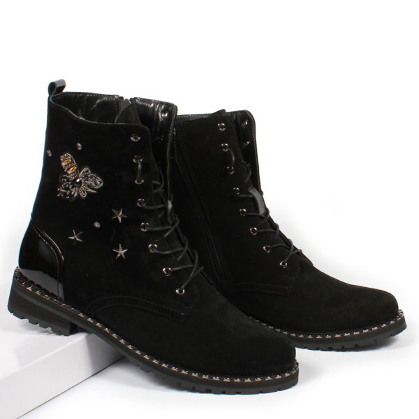 Ботинки шерсть MT055-4